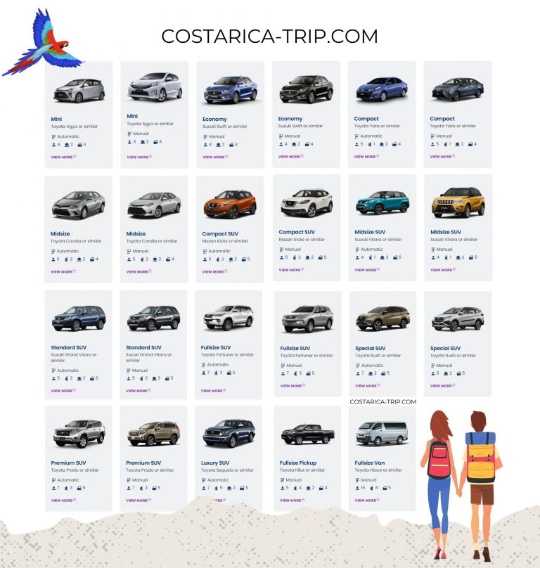 Car Rental Costa Rica San Jose Golfito Liberia Save 20